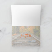 Thanksgiving vriendschap dankbare Herfst herfst Feestdagen Kaart (Binnen)