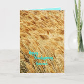 Thanksgiving vriendschapsfeestdag feestdagen kaart (Voorkant)