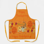 Thanksgiving Vriendschapsviering Herfst in het sin Schort (Voorkant)