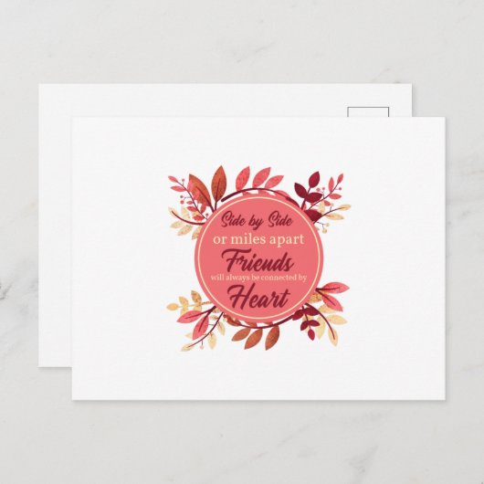 Thanksgiving - Vriendschapsvriendschap - Herfst - Briefkaart (Voorkant / Achterkant)