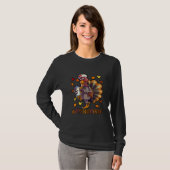 Thanksgiving vrouwen Holiday Verpleegkunde in Turk T-shirt (Voorkant volledig)