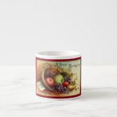 Thanksgiving Vruchten Espresso Kop (Voorkant)