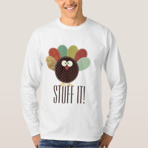 Thanksgiving vulling spelen op woorden t-shirt
