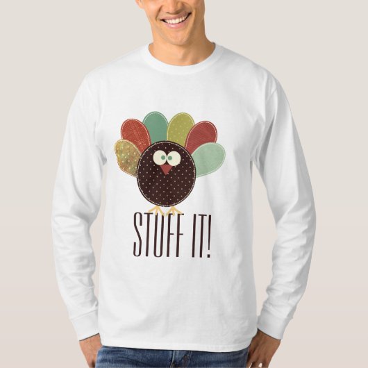 Thanksgiving vulling spelen op woorden t-shirt (Voorkant)