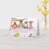 Thanksgiving. Waar is Turkije? Kaart (Gele Bloem)