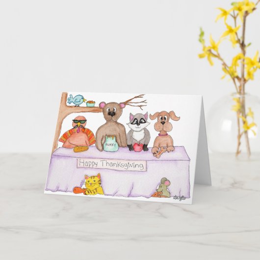 Thanksgiving. Waar is Turkije? Kaart (Gele Bloem)