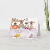 Thanksgiving. Waar is Turkije? Kaart (Voorkant)