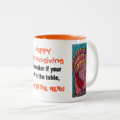 Thanksgiving WAARIN DE mok TURKIJE WORDT GEHOUDEN (Voorkant rechts)