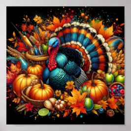 Thanksgiving Wall Art & Decor Posters