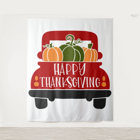 Thanksgiving Wandkleed (Voorkant)