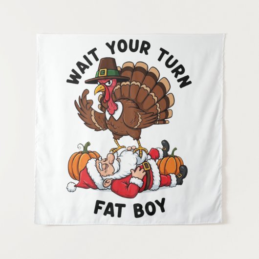 Thanksgiving Wandtapijt Wandkleed (Voorkant)