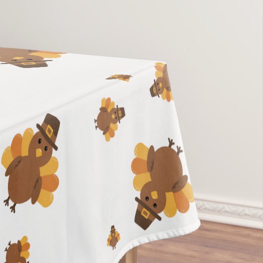 Thanksgiving warme kleuren Turkije Tafelkleed (Voorbeeld)