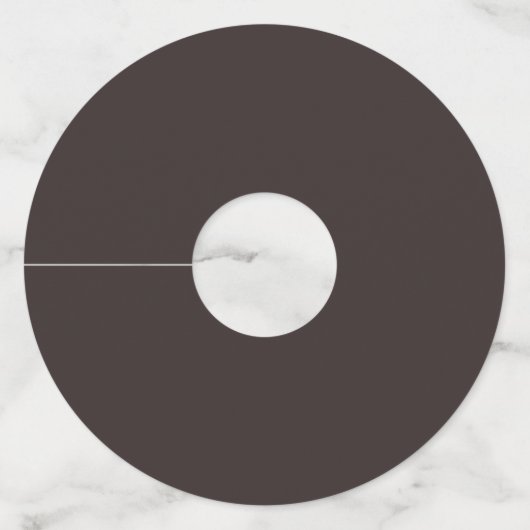 THANKSGIVING WATERVERF HERFST GEBLADERTE GLAZEN LA WIJNGLASLABEL (Achterkant)