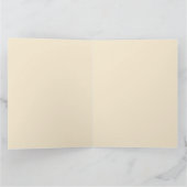 Thanksgiving-Waterverf pompoen bloemontwerp- Kaart (Binnen)