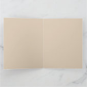 Thanksgiving-Waterverf Pompoen en Bloemen- Kaart (Binnen)