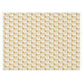 Thanksgiving Waterverf Pumpkins Tafelkleed (Voorkant (Horizontaal))