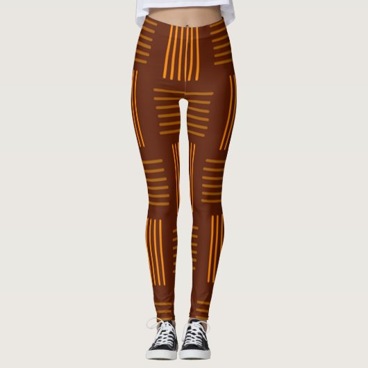 Thanksgiving Weave Leggings (Voorkant)