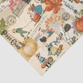 Thanksgiving-weefselpapier Tissuepapier (Detail)