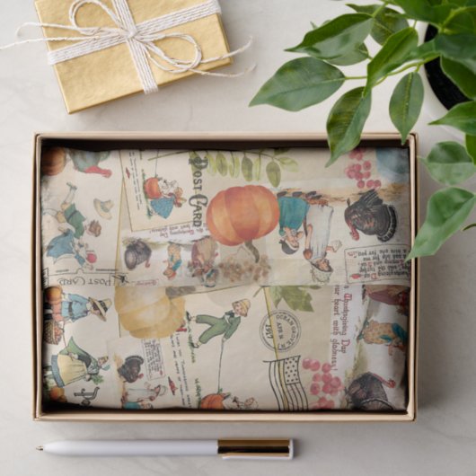 Thanksgiving-weefselpapier Tissuepapier (Geschenk)