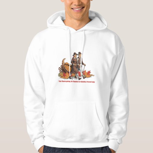  Thanksgiving – Wees dankbaar Hoodie (Voorkant)