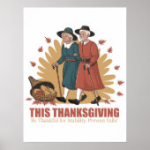  Thanksgiving – Wees dankbaar Poster (Voorkant)