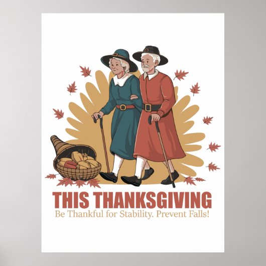  Thanksgiving – Wees dankbaar Poster (Voorkant)