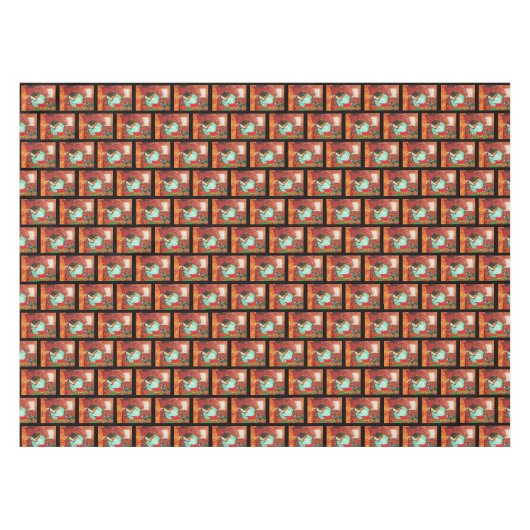 THANKSGIVING WEGLOPEN TURKIJE  TAFELKLEED (Voorkant (Horizontaal))