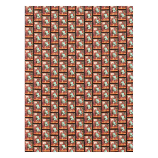 THANKSGIVING WEGLOPEN TURKIJE  TAFELKLEED (Voorkant)