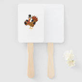 Thanksgiving Weightlifting Mom Dad Funny Workout T Handwaaier (Voorkant en achterkant)