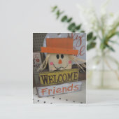 Thanksgiving Welkom Briefkaart (Staand voorkant)