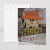 Thanksgiving Welkom Briefkaart (Voorkant / Achterkant)