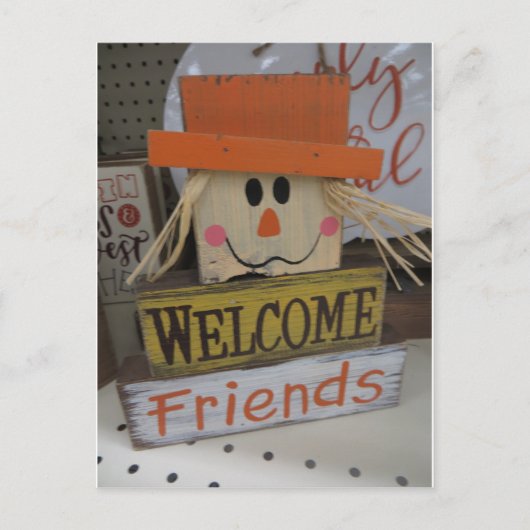 Thanksgiving Welkom Briefkaart (Voorkant)