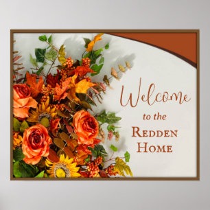Thanksgiving Welkom Poster