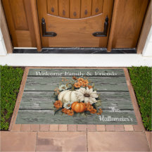 Thanksgiving Welkom Vrienden & Familie Groen Hout