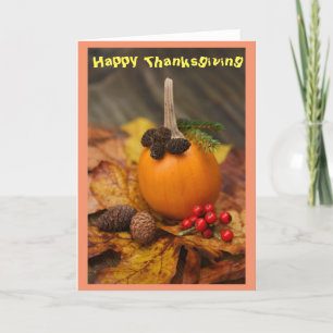 Thanksgiving Wenskaart Feestdagen Kaart