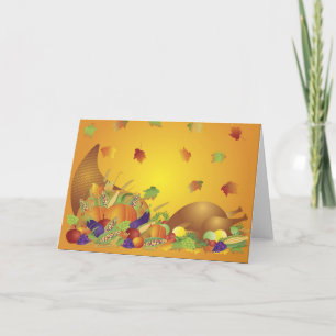 Thanksgiving Wenskaart Feestdagen Kaart