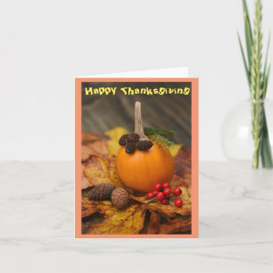 Thanksgiving Wenskaart Feestdagen Kaart