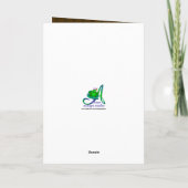 Thanksgiving Wenskaart Feestdagen Kaart (Achterkant)