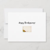 Thanksgiving Wenskaart Kaart (Voorkant)