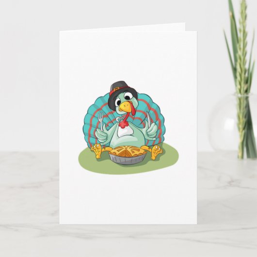 Thanksgiving wenskaart, te koop! feestdagen kaart (Voorkant)