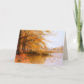 Thanksgiving. Wenskaarten voor fijne kunst Feestdagen Kaart (Voorkant)