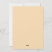 Thanksgiving wenst handgetekende Illustrator Feestdagenkaart (Achterkant)