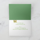 Thanksgiving wenst Humor herfst moeder Feestdagen Kaart (Binnen)