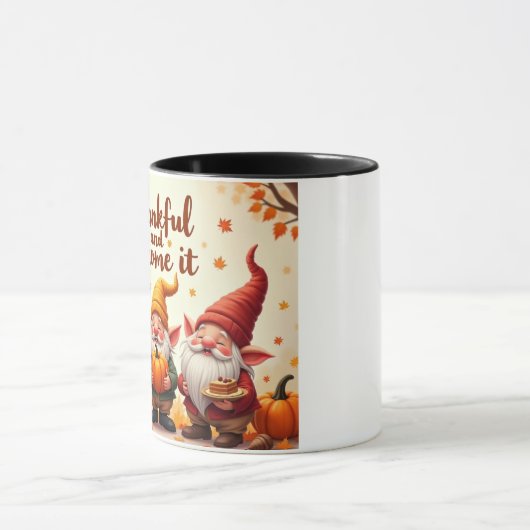 Thanksgiving wenst kabouter mok (Midden)