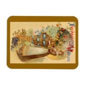 Thanksgiving wenst magneet (Horizontaal)