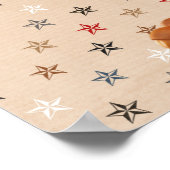 Thanksgiving Western Turkije Poster (Hoek)