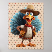 Thanksgiving Western Turkije Poster (Voorkant)