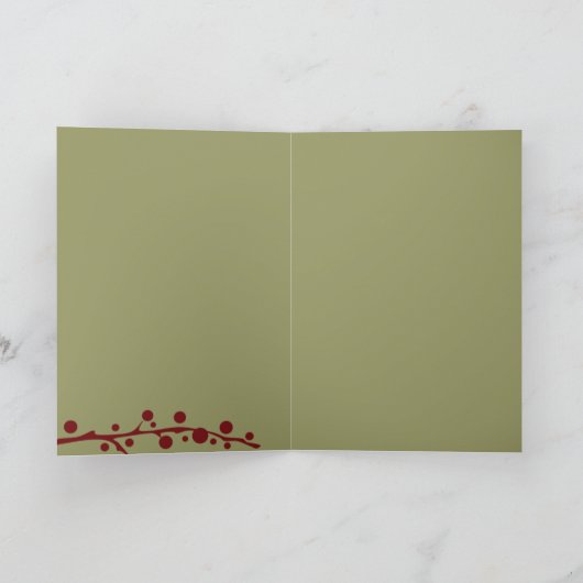 Thanksgiving Wheat Note Kaart (Binnen)