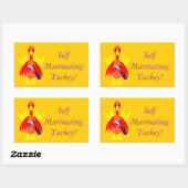 Thanksgiving Wijn Drink kalkoen Stickers (Vel)