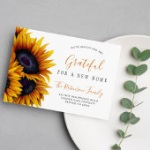 Thanksgiving wijziging adres nieuwe thuisverplaats aankondiging